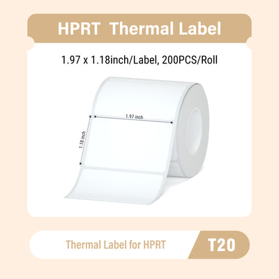 Thermal Labels for T20 Label Printer