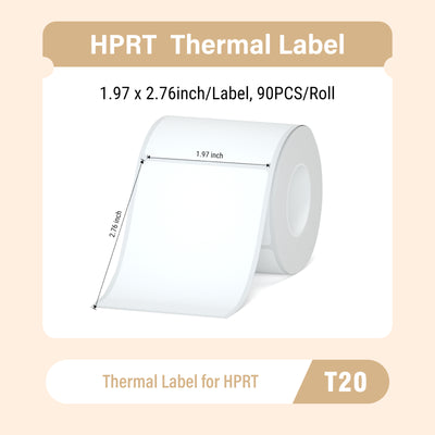 Thermal Labels for T20 Label Printer