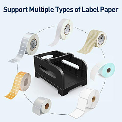 iDPRT Shipping Label Holder for Rolls and Fan Fold Labels