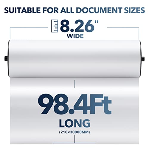 iDPRT A4 Thermal Printer Paper 8.5 x 11 for Future 800 (2 Rolls = 200 Sheets)