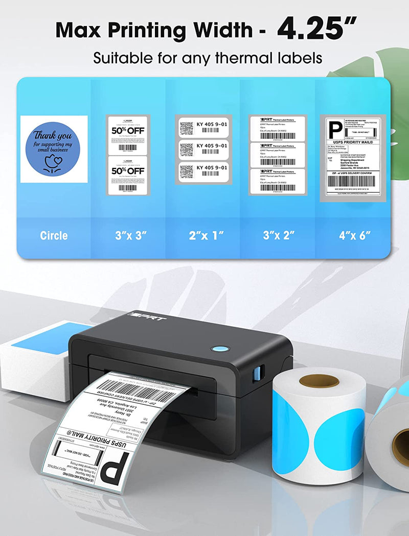 iDPRT 4x6  Bluetooth Thermal Label Printer SP410BT